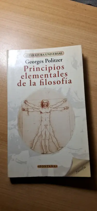 Libro Principios Elementales de la Filosofía - miniatura 1