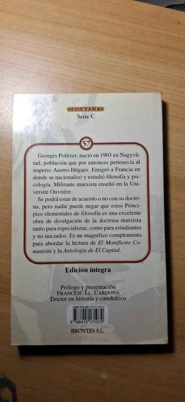 Libro Principios Elementales de la Filosofía - 2