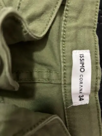 Shorts de mezclilla verde - miniatura 3