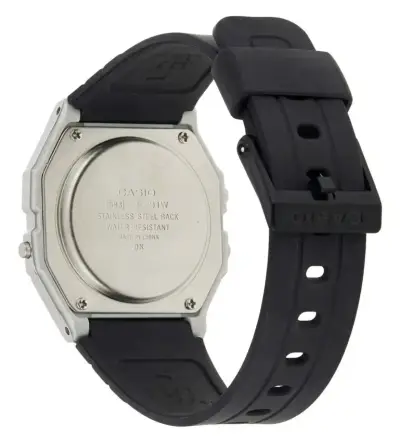 Reloj Casio F-91wm-7a Vintage  Bisel Plateado - miniatura 4