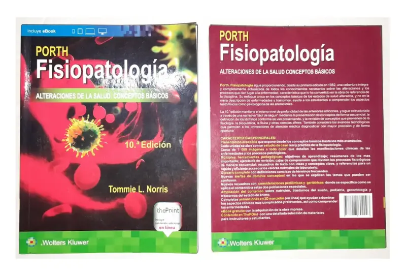 Libro Porth Fisiopatología 10ª Edición - 1