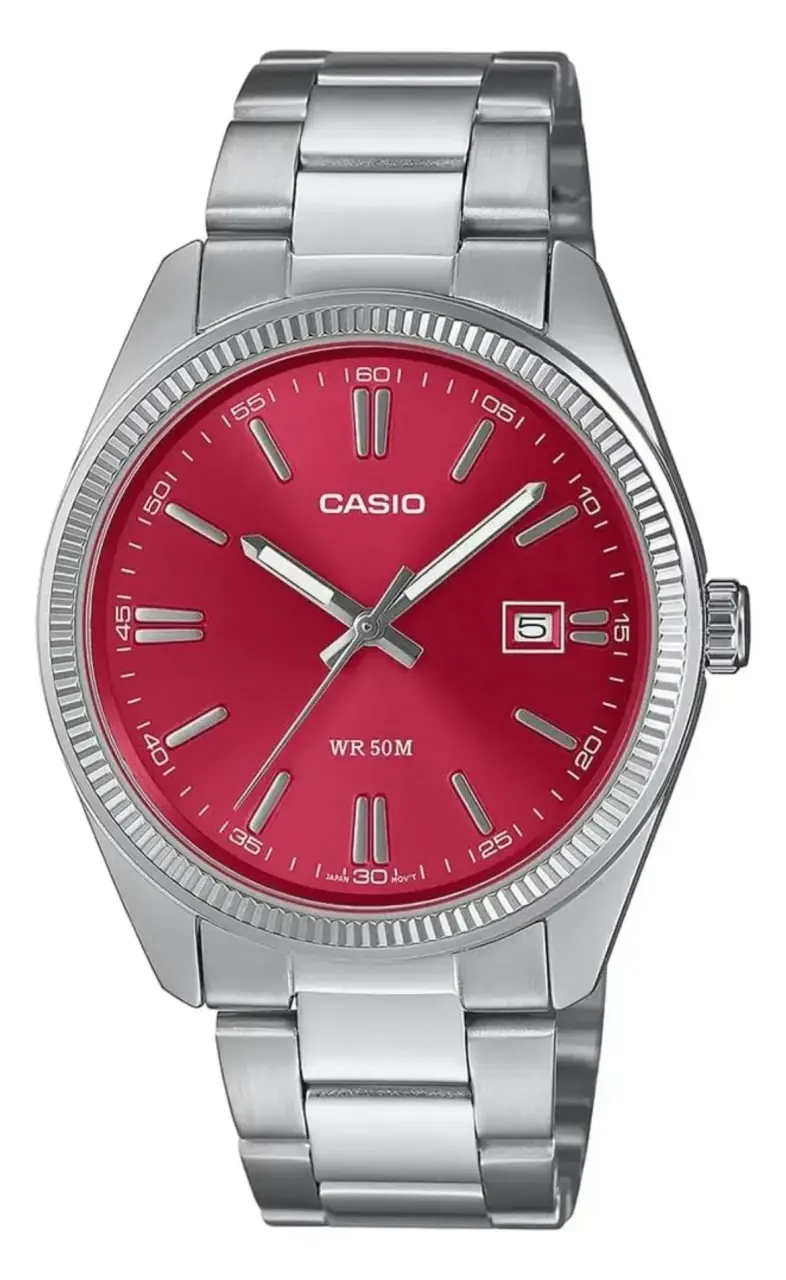 Reloj Casio Mtp-1302d Acero Inoxidable Para Hombre - 1
