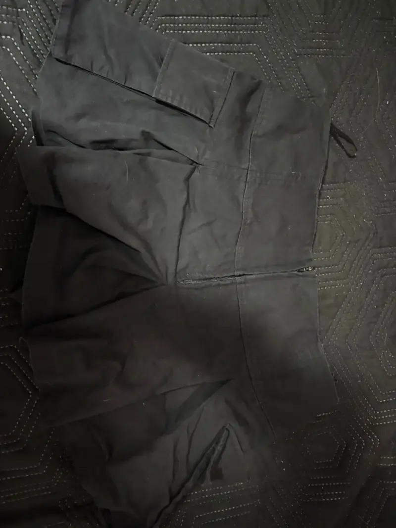 Falda negra corta ZARA - 2