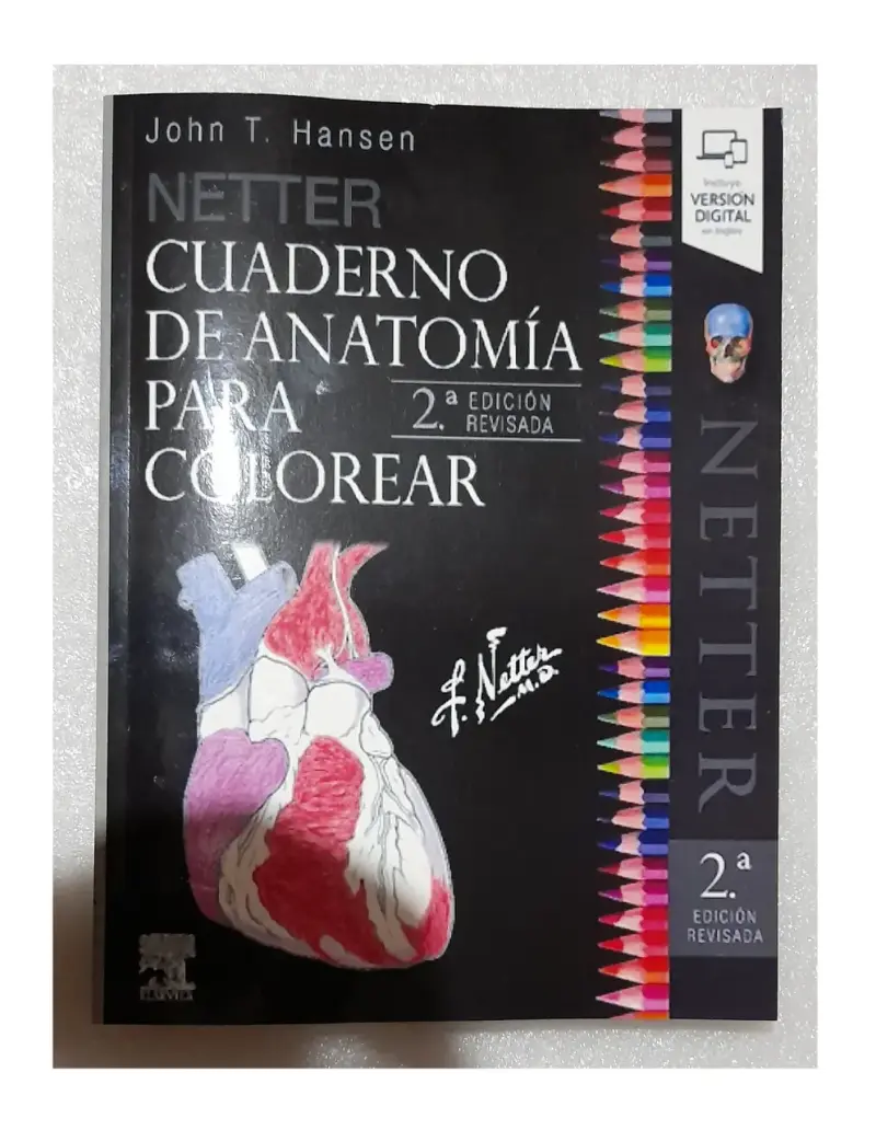 NETTER. CUADERNO DE ANATOMIA PARA COLOREAR 2ED - 1