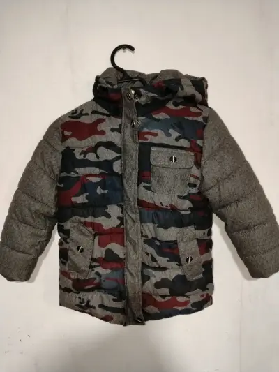 Parka camuflada para niños - miniatura 1