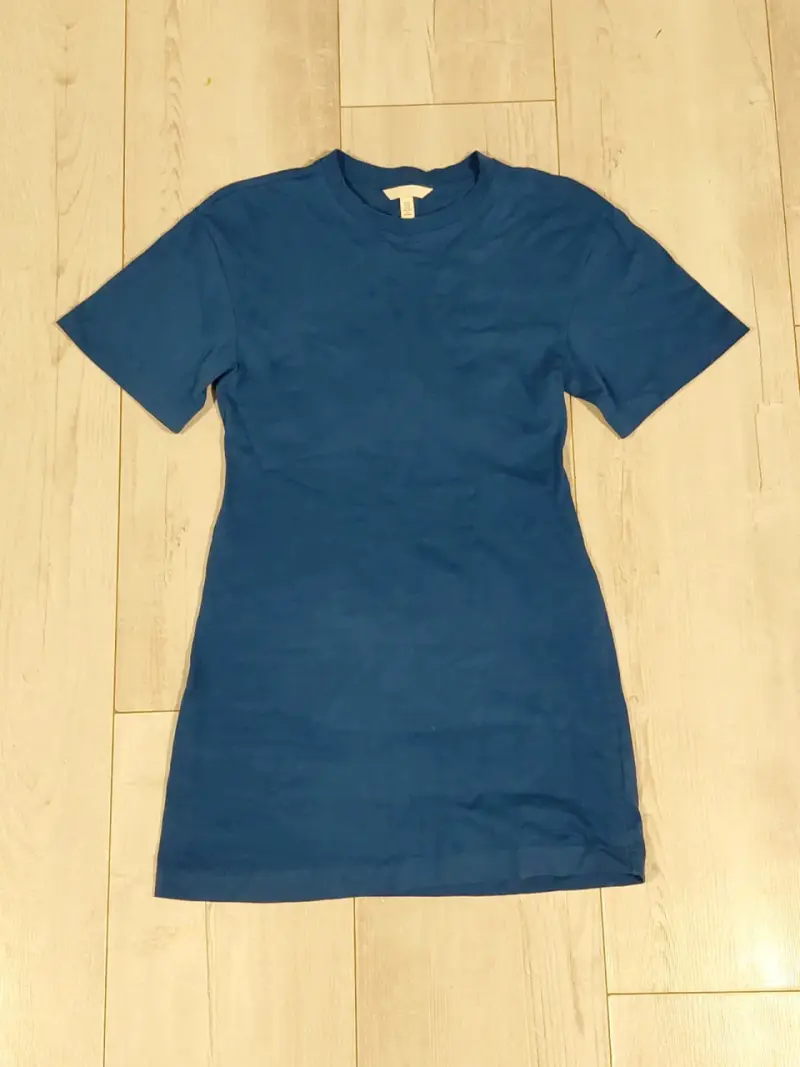 Vestido azul casual