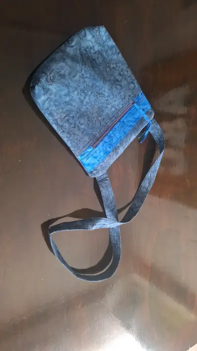 Bolso bandolera azul - miniatura 1