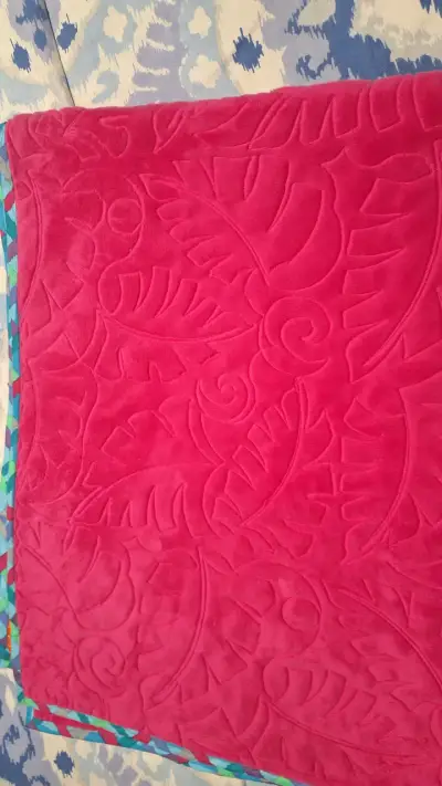 Quilt patchwork colorido - miniatura 2
