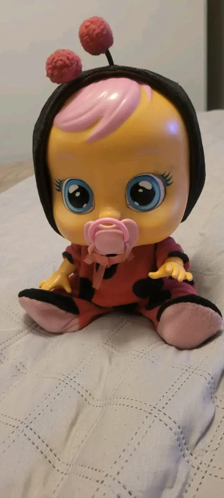Muñeca bebé disfraz mariquita
