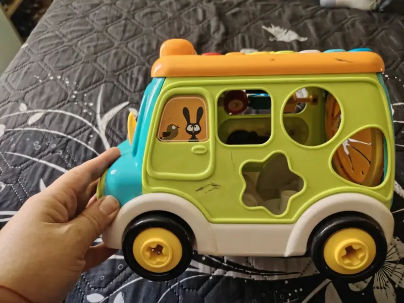 Juguete educativo camioncito colorido - 3