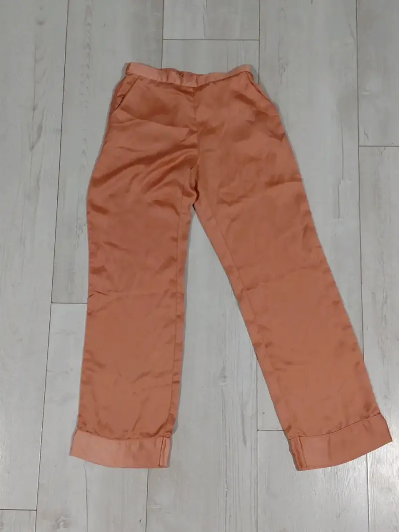 Pijama pantalon anaranjado