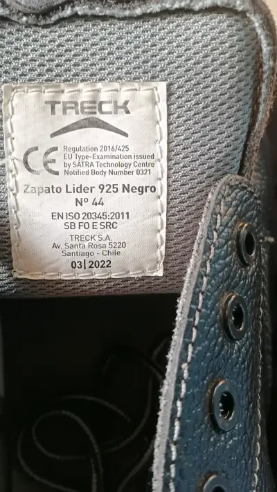 Botas de seguridad Treck negras - miniatura 4