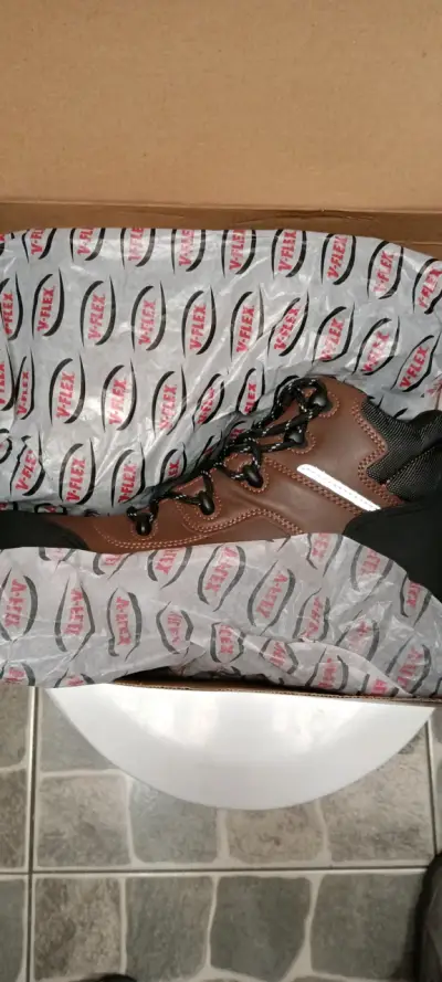 Botas V-Flex marrones y negras - miniatura 2