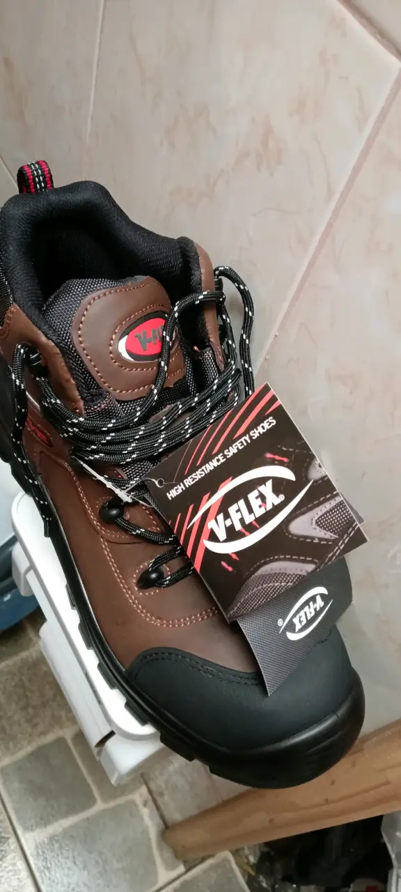Botas V-Flex marrones y negras - 5