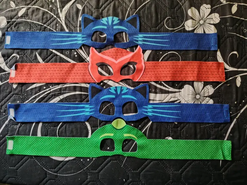Máscaras de superhéroes para niños