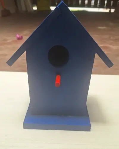 Casita para pájaros de madera - miniatura 3