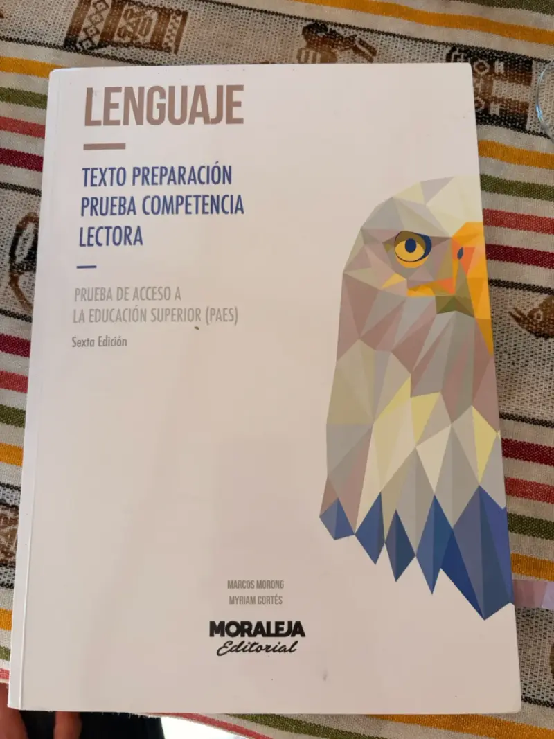 Libro preparación PAES Lenguaje