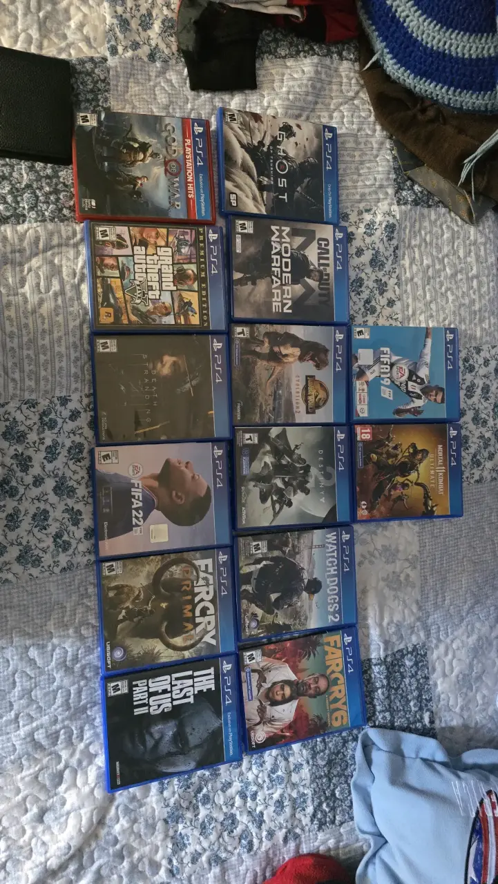 Lote de juegos PS4 variados