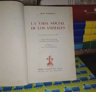La Vida Social De Los Animales - Hans Wohlbold - miniatura 1