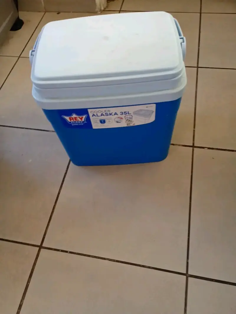 Cooler extranjero 35L azul
