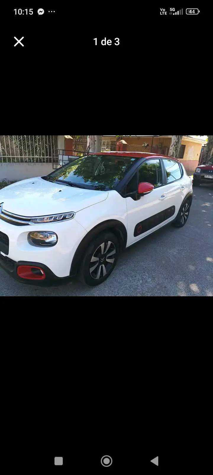 Auto Citroën C3 Aircross blanco - 2