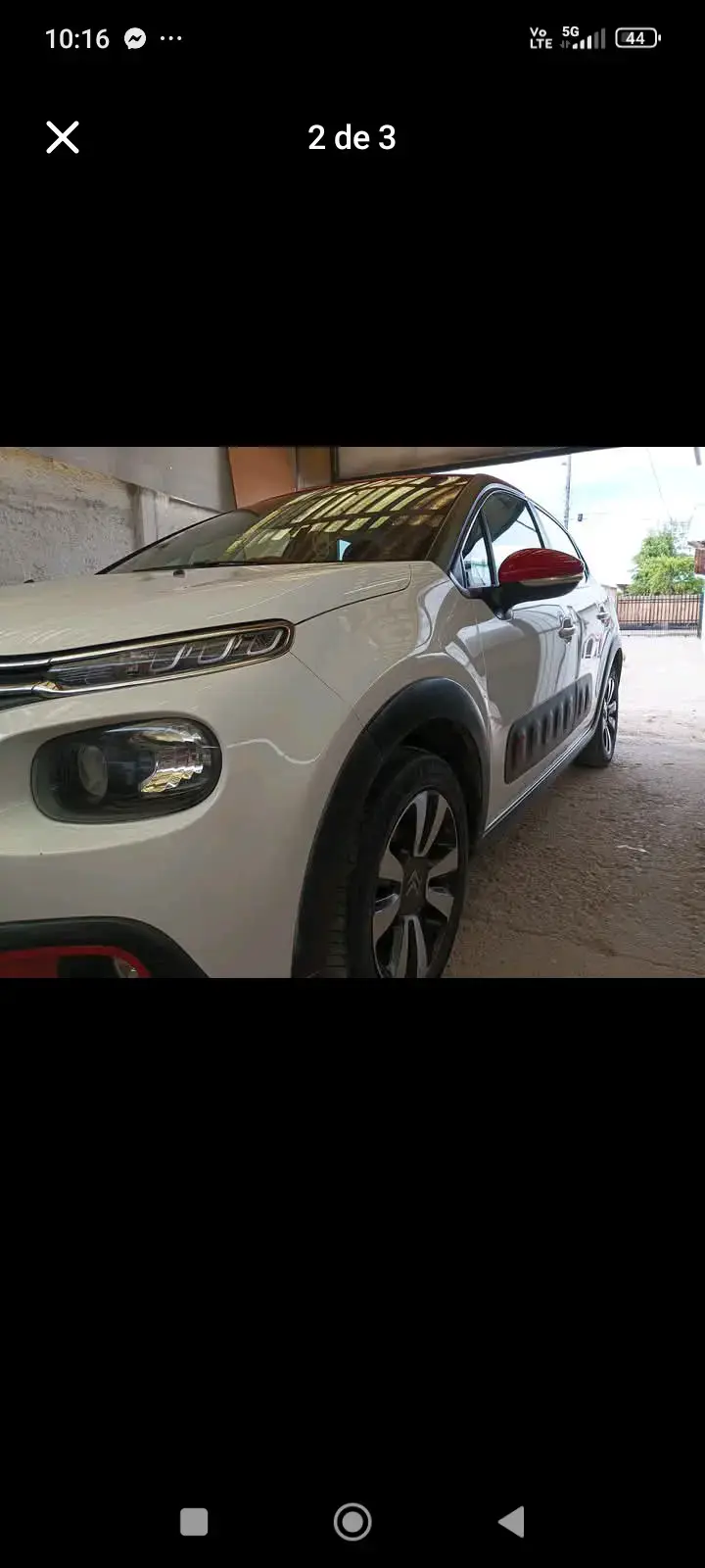 Auto Citroën C3 Aircross blanco - 3