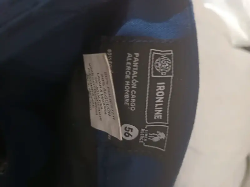 Pantalon azul cargo PRT Seguridad - 3