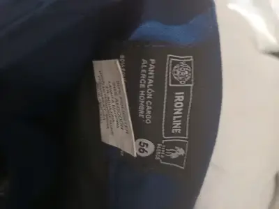 Pantalon azul cargo PRT Seguridad - miniatura 3