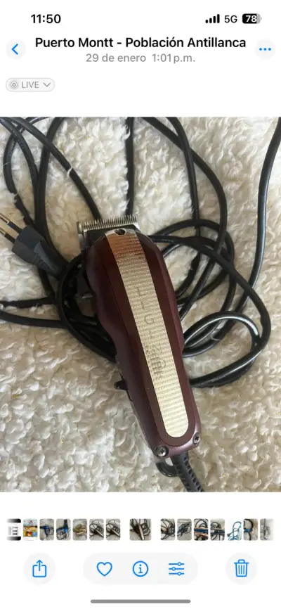 Máquina cortapelo eléctrica - miniatura 1
