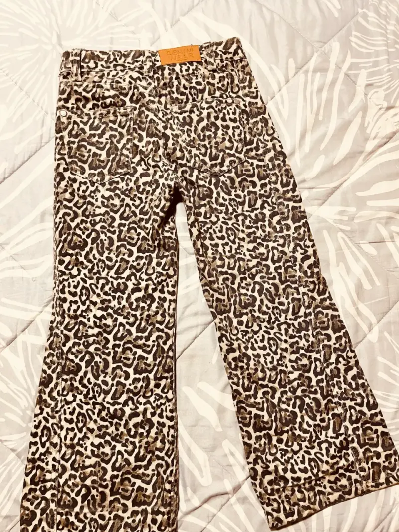 Pantalones estampado leopardo - 3