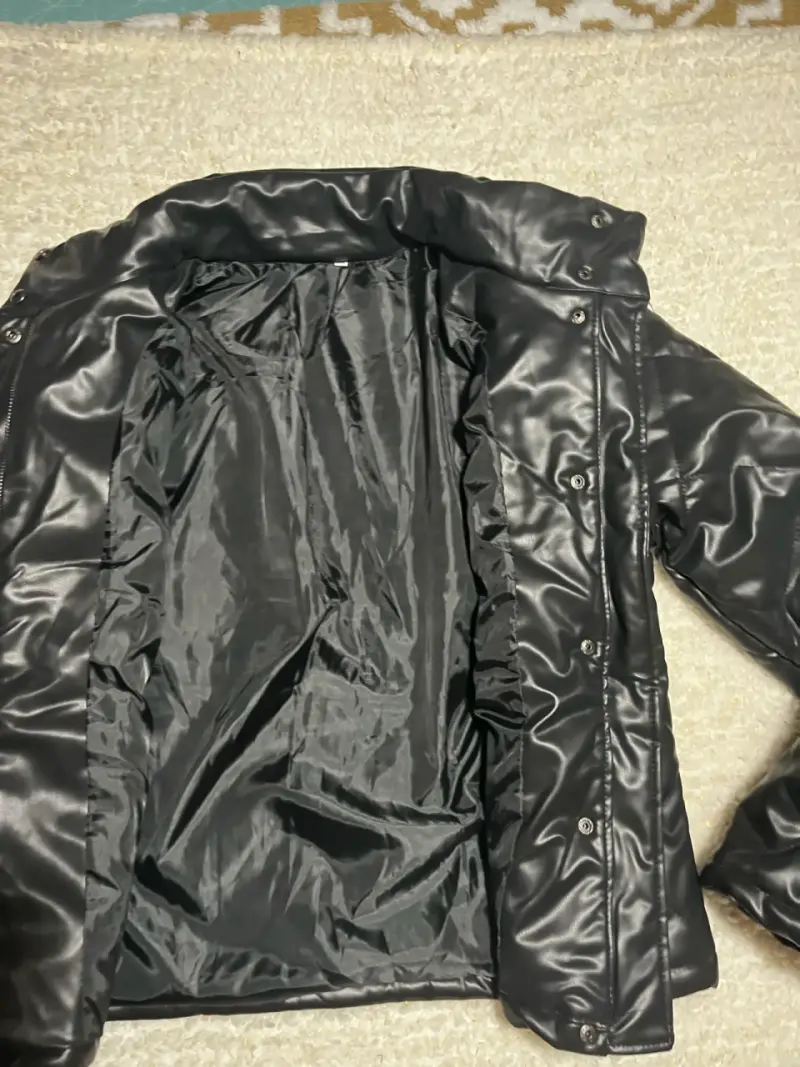 Chaqueta acolchada negra - 2