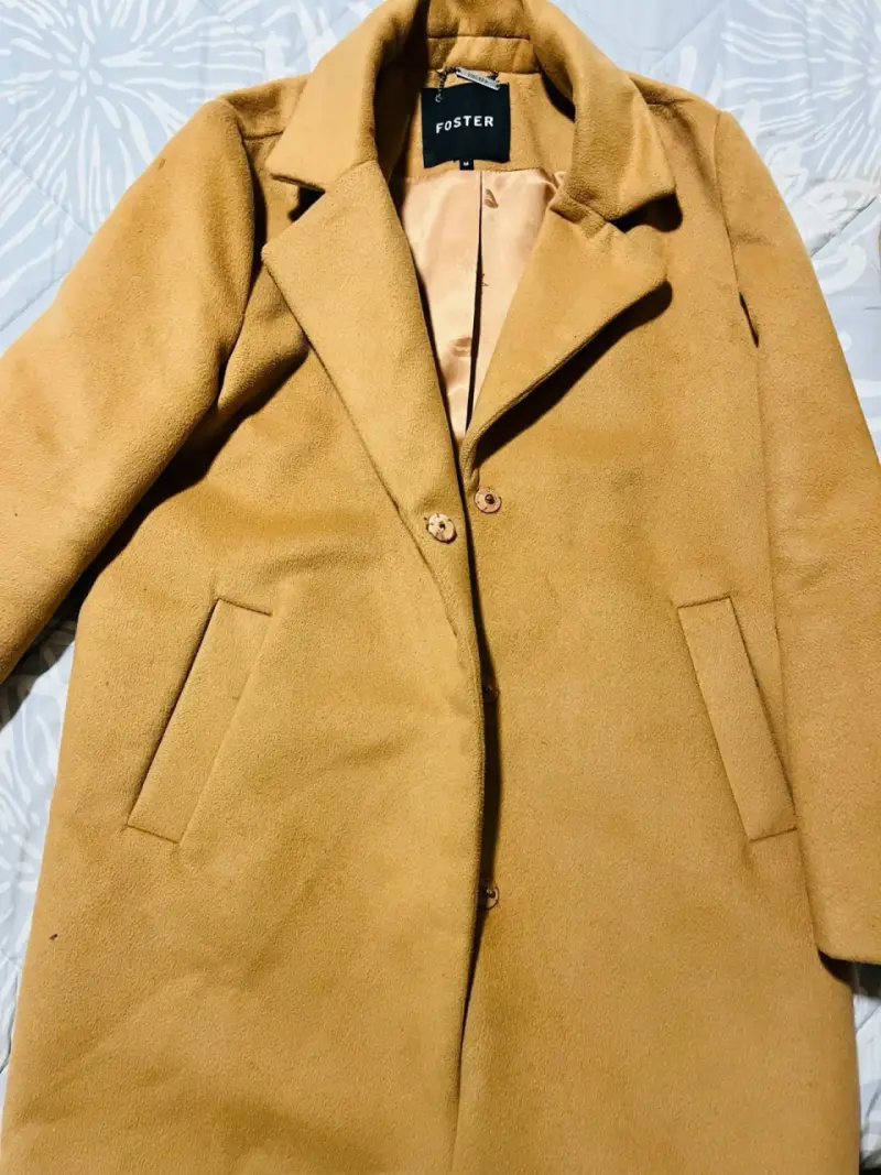 Abrigo camel Foster