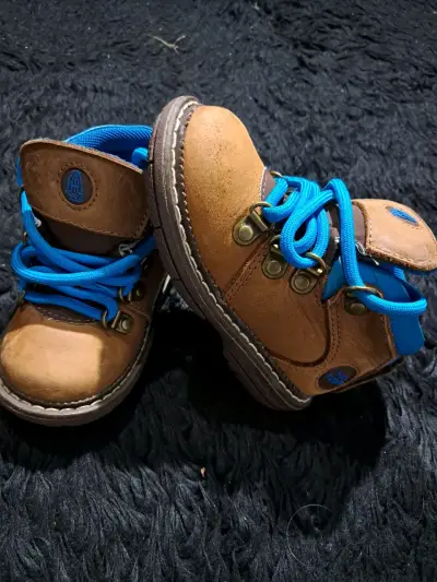Botines de cuero para niños hush puppies - miniatura 3