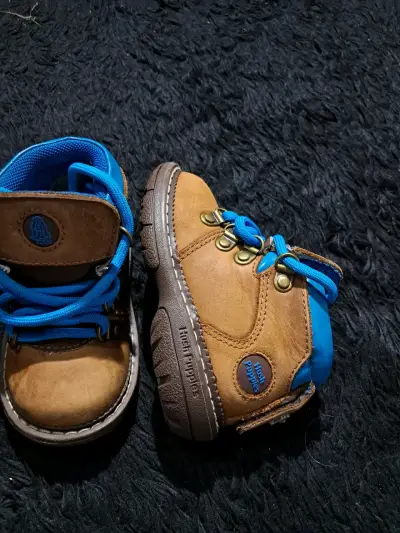 Botines de cuero para niños hush puppies - miniatura 4