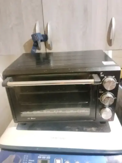 Horno eléctrico compacto negro - miniatura 1