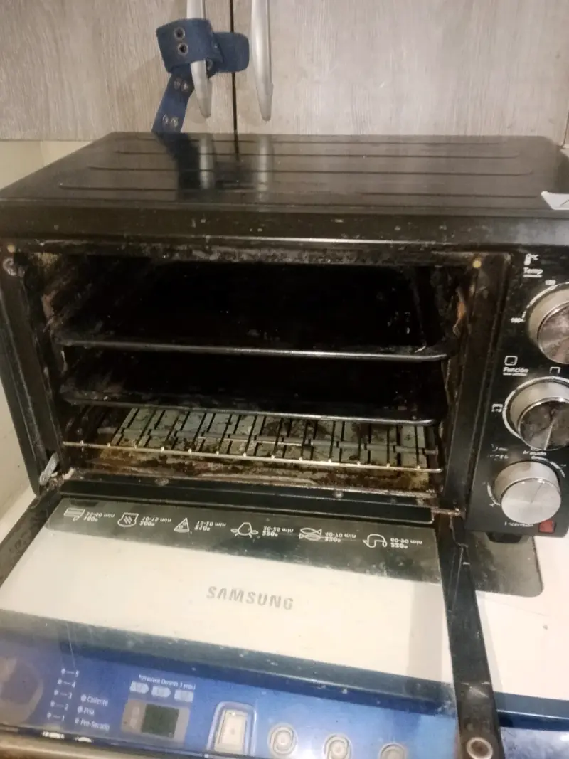 Horno eléctrico compacto negro - 3