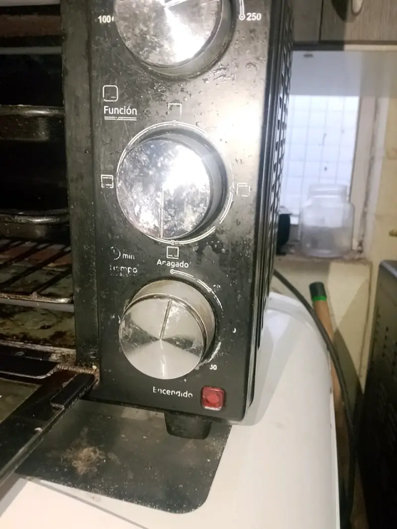 Horno eléctrico compacto negro - 4