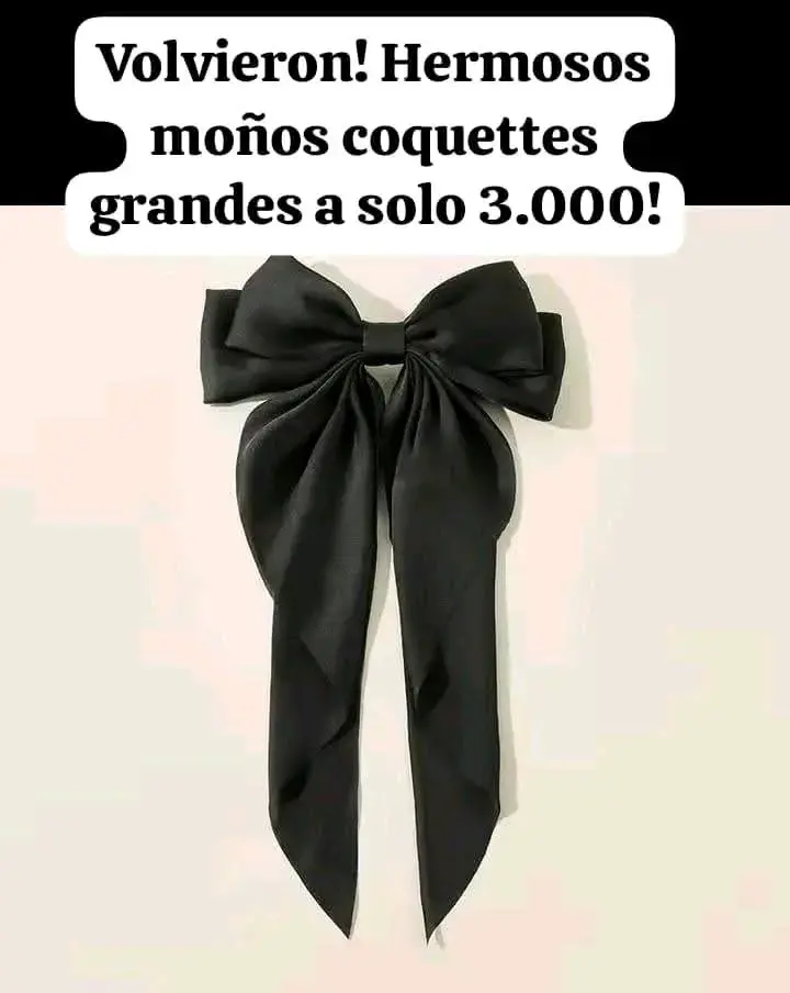 Moño coqueto grande azul, verde, negro, rojo. - 3