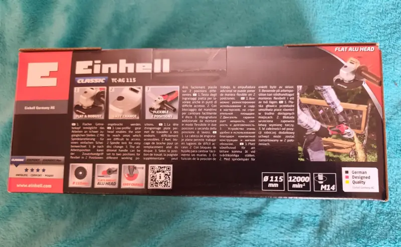 Esmeril angular Einhell TC-AG 115 - 3
