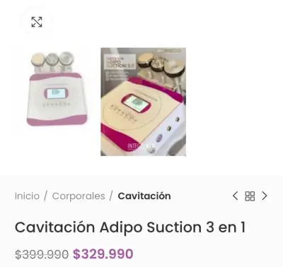 Máquina de cavitación Dermopro - miniatura 2