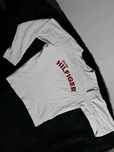 Poleron Tommy Hilfiger blanco - miniatura 1