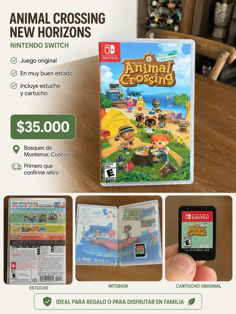 Animal Crossing: New Horizons Switch