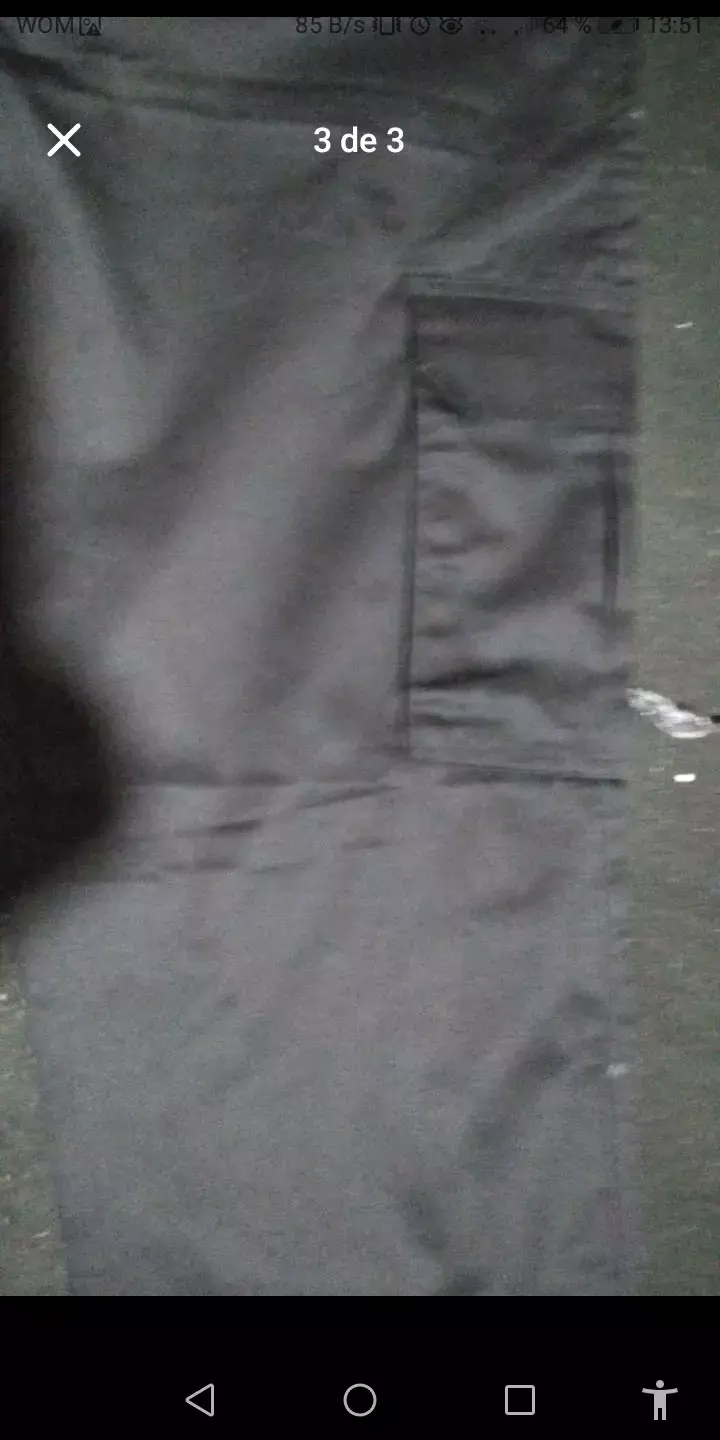 Pantalón negro casual - 2