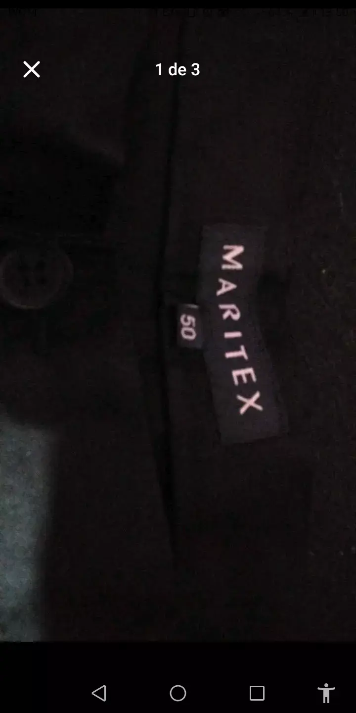 Pantalón negro casual - 3