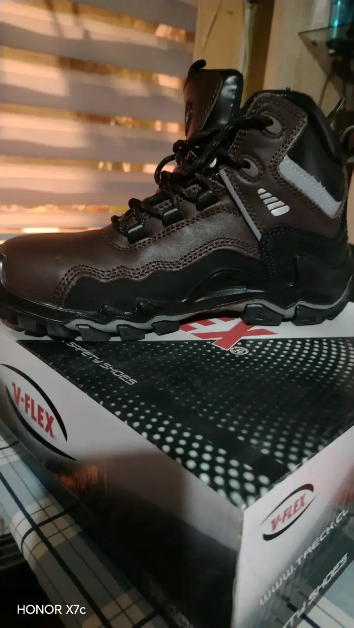 Botas V-Flex marrones de seguridad - 2