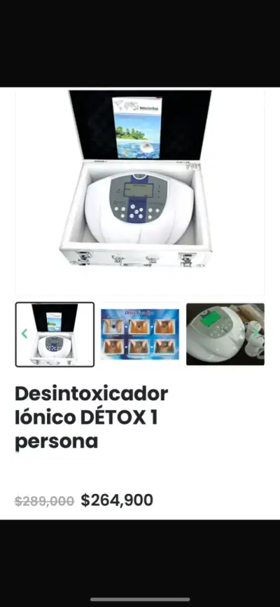 Desintoxicador iónico personal - miniatura 1