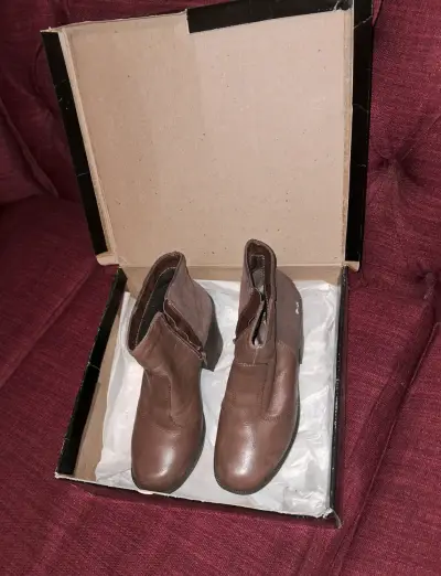 Botines de cuero. Azaleia. Marrones para mujer - miniatura 1