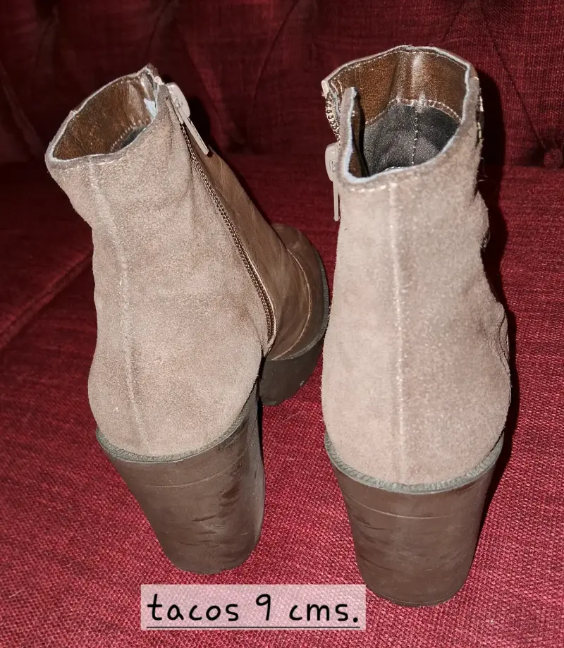 Botines de cuero. Azaleia. Marrones para mujer - 3