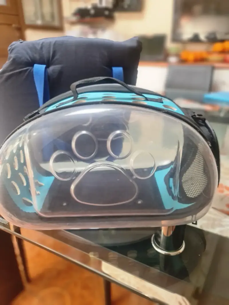 Bolso transportador para mascota y canil - 4