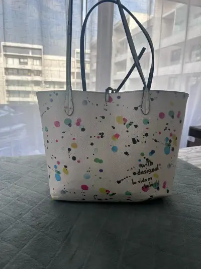 Bolso tote colorido Marca Desigual - miniatura 2